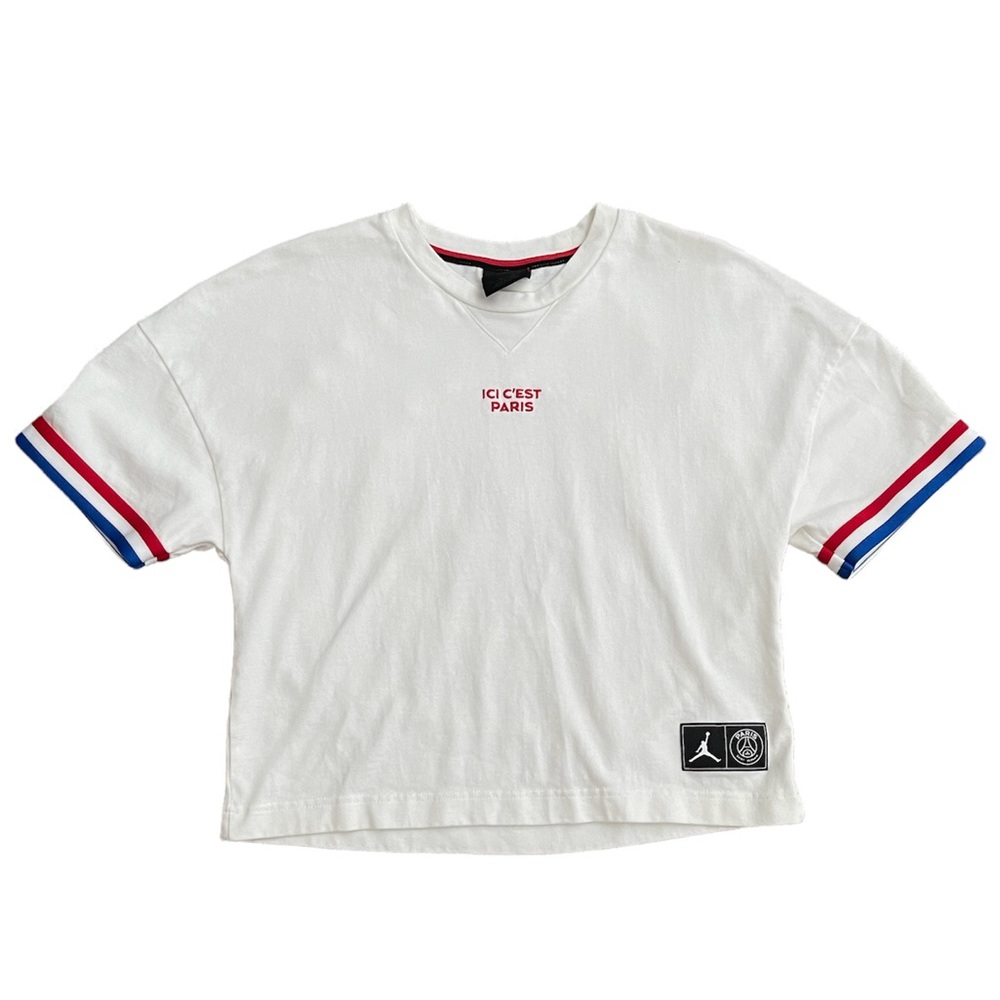 Nike Air Jordan Paris Saint Germain Crop Shirt XS